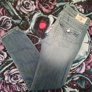 ✨Bling True Religion Skinny Jeans✨ Size 29